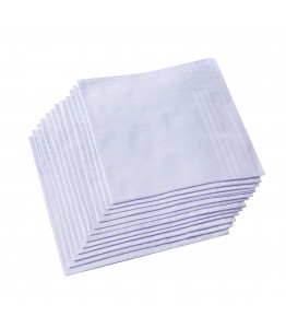 White Cotton Handkerchief